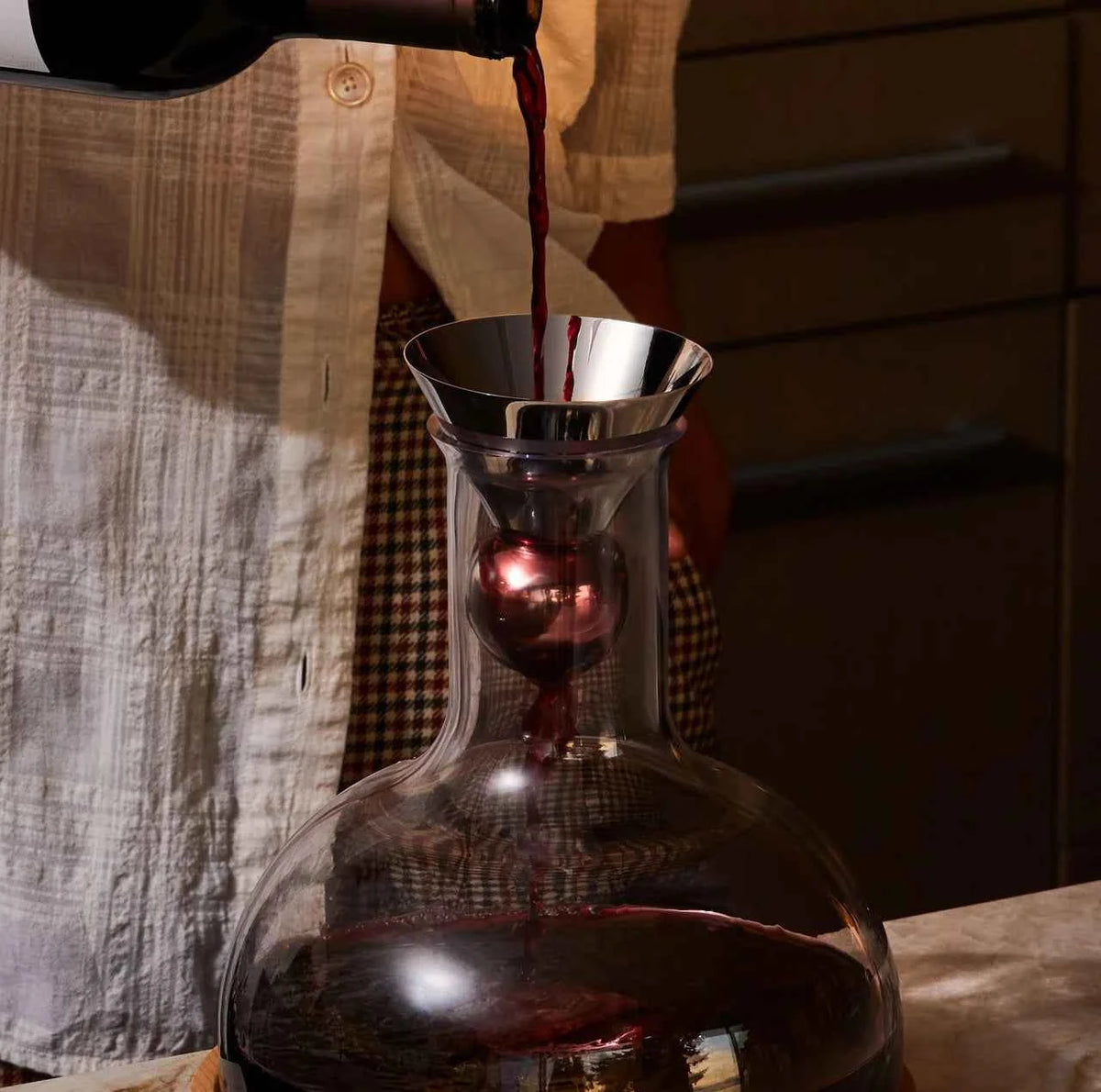 Red Wine Entertaining Ensemble - Resonant- Red Wine Entertaining Ensemble - Holcomb Studio x Orrefors