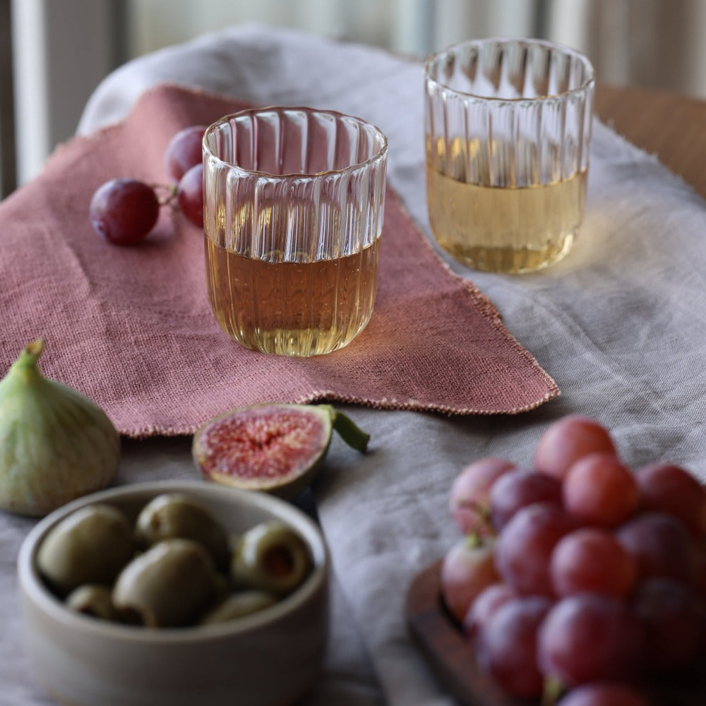 Kira Short Tumbler - set of 4 by Fleck India - Resonant