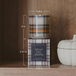 Cozy Season Soy Candle - Boxed Amber Tinted Glass Jar - 12 oz - Resonant- Sweet Water Decor