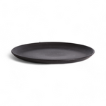 S/4 Tunisian Dinner Plate - Matte Black - Resonant- Gharyan Stoneware
