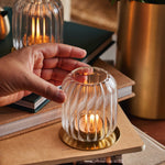 Kira Glass Lantern - set of 2 by Fleck India - Resonant