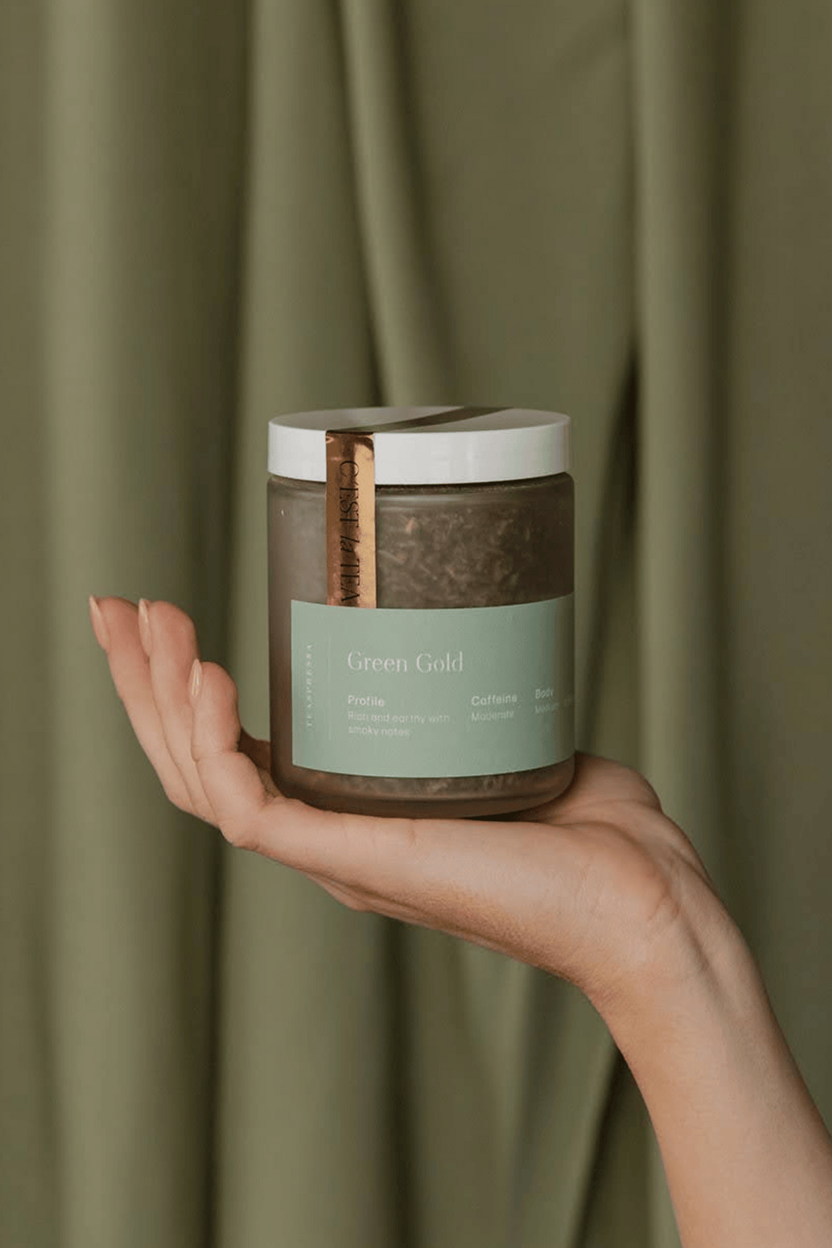GREEN GOLD | TEA JAR - Resonant- Teaspressa