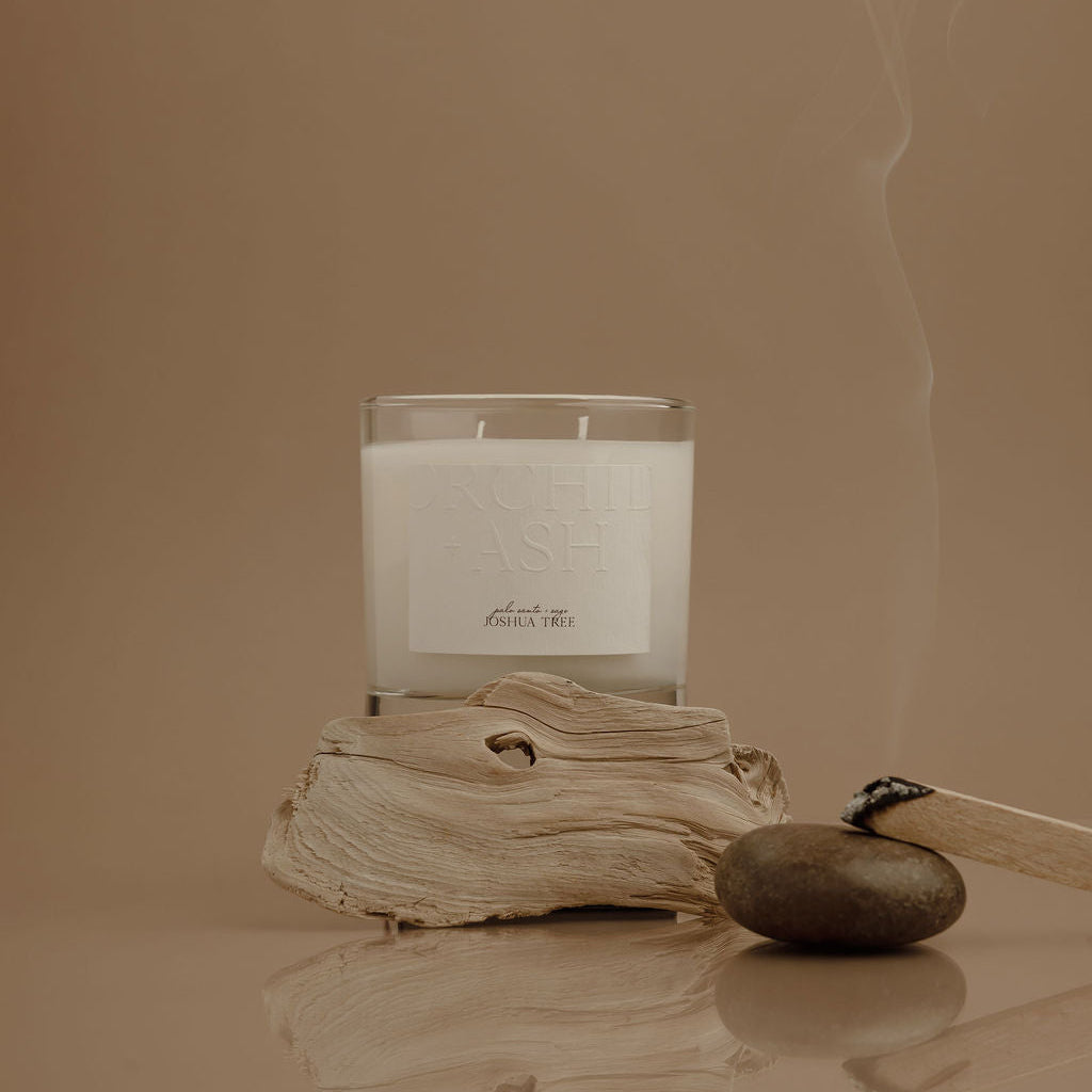 palo santo + sage | JOSHUA TREE Natural Candle - Resonant- Candle