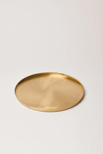 Handmade Heirloom Brass Serving Plate - Resonant