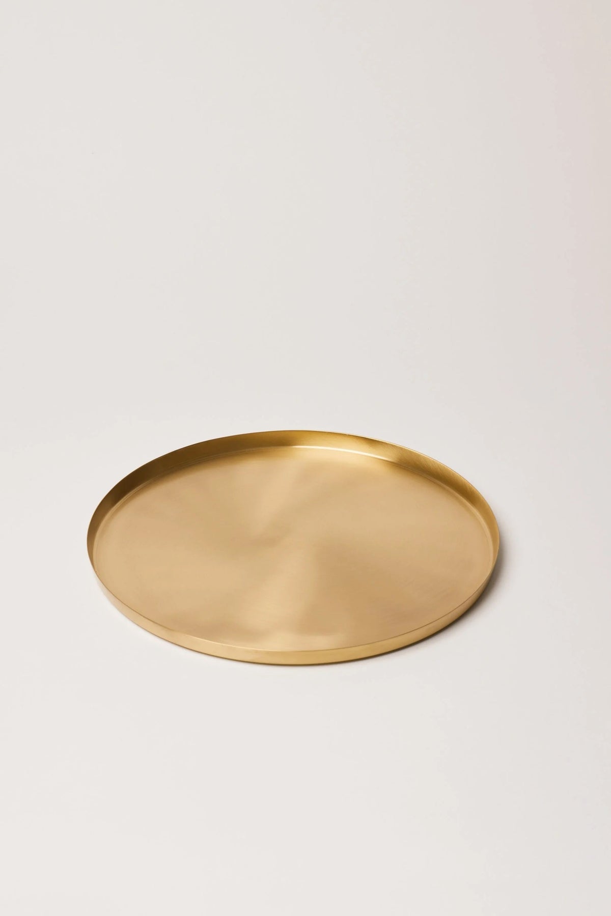 Handmade Heirloom Brass Serving Plate - Resonant