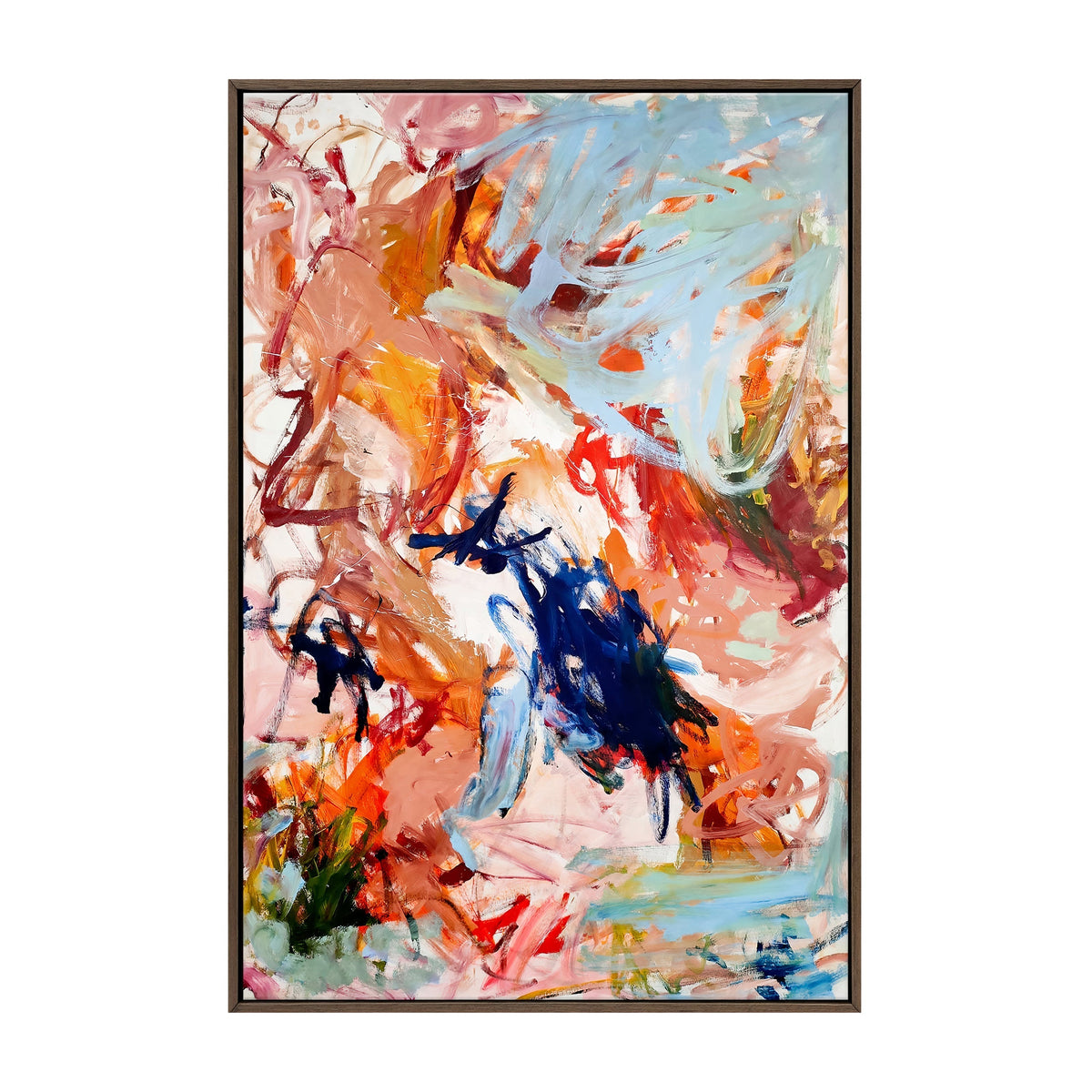 Dream Big by Emily Starck Framed Canvas Wall Art - Resonant- Art Collectiv