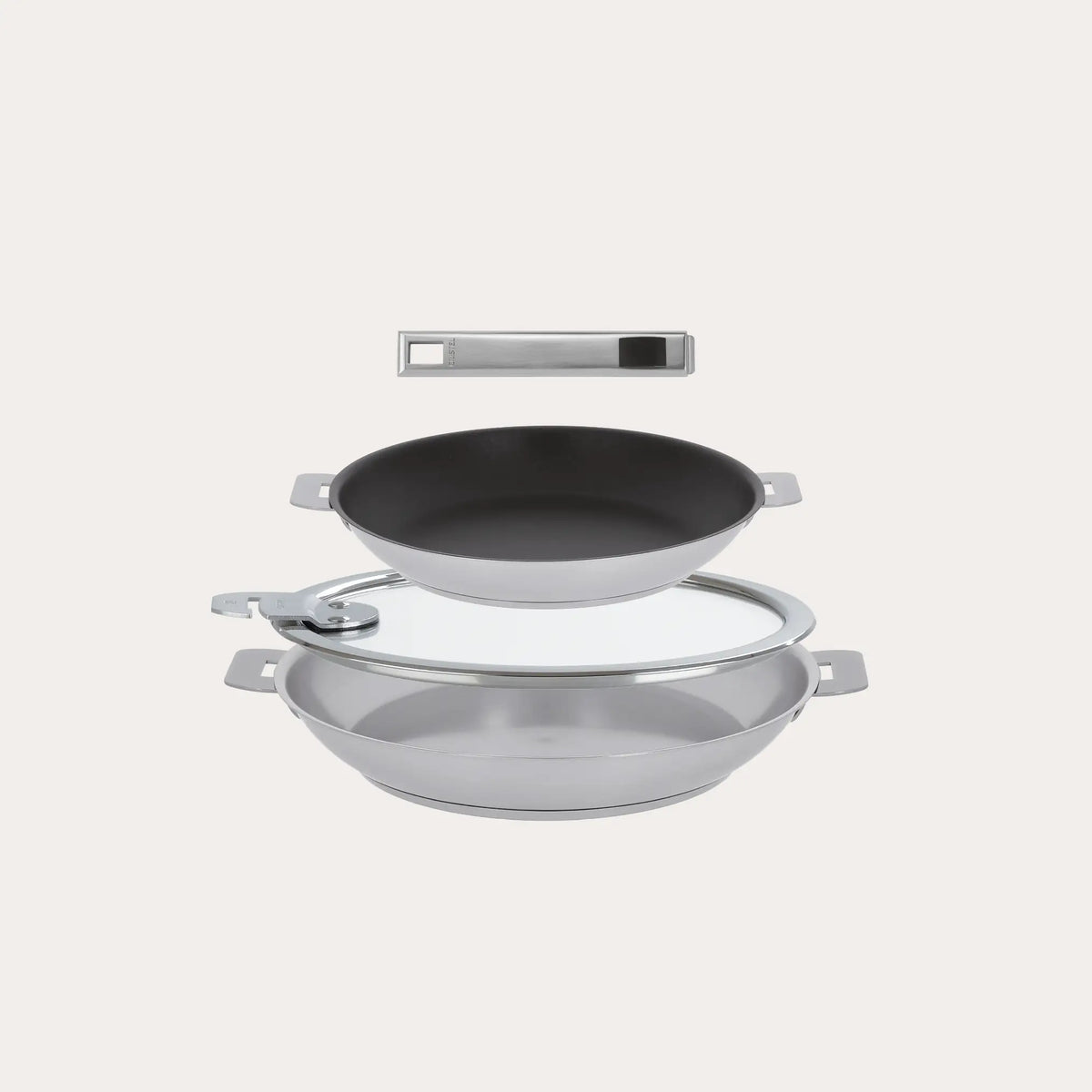 The Essential 4-Piece Mixed Frying Pan Set by Cristel