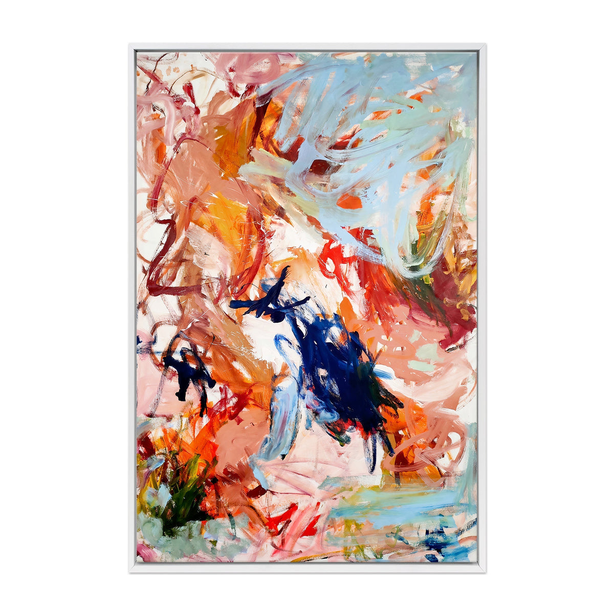 Dream Big by Emily Starck Framed Canvas Wall Art - Resonant- Art Collectiv