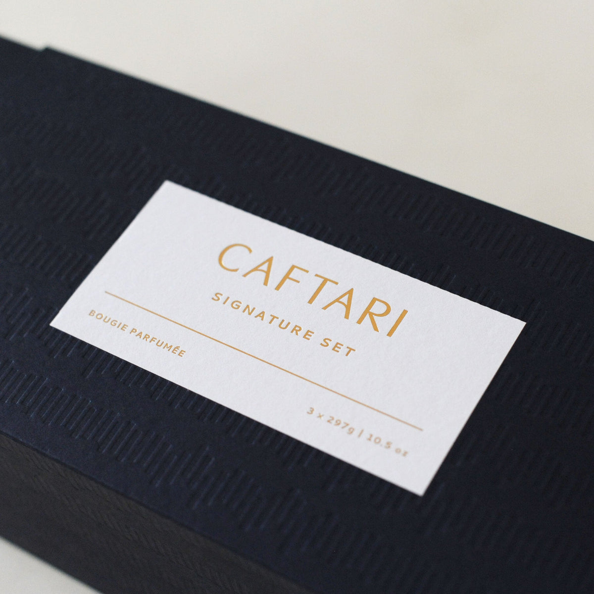 Caftari Signature Gift Set - Resonant- Candle Gift Set
