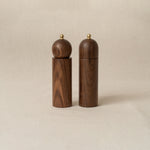 Pepper and Salt Mill Pair in walnut - Resonant
