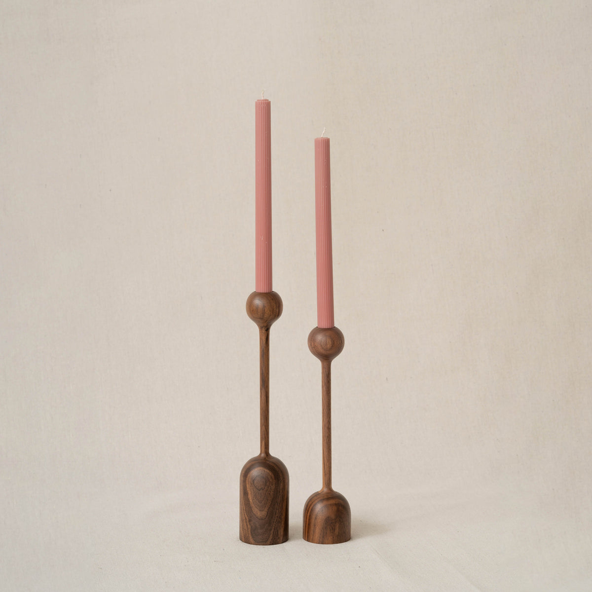 Tulip Candlestick Holder Pair - Resonant