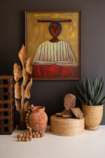 Woman in Hat Framed Artwork - Resonant