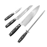 Damascus Knife 4 Piece Gift Set - Resonant
