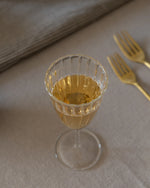 Kira Champagne Flutes, Set of 2 by Fleck India - Resonant