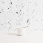 S/4 Tunisian Mug - Matte White - Resonant- Gharyan Stoneware