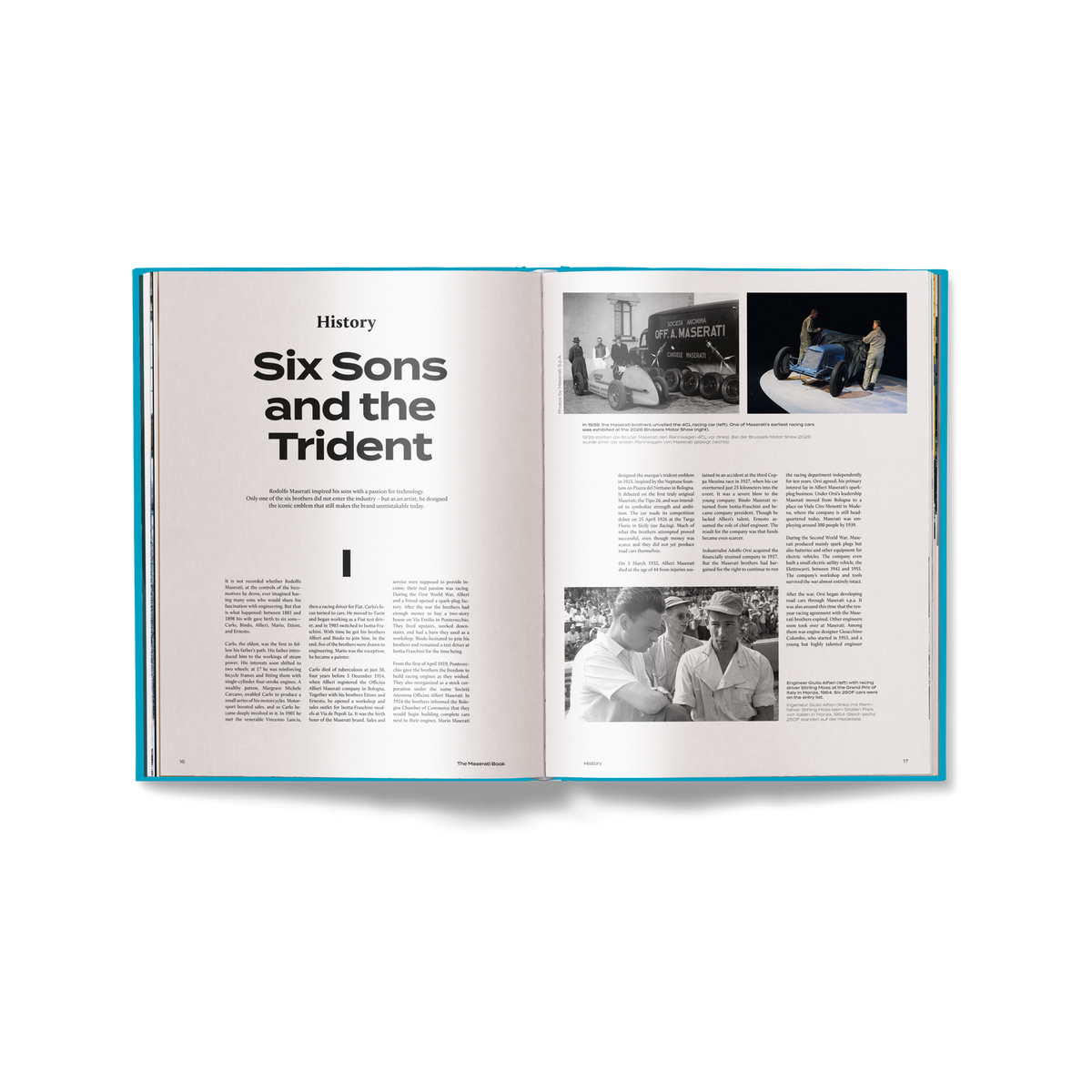 The Maserati Book - Resonant- Coffee Table Book
