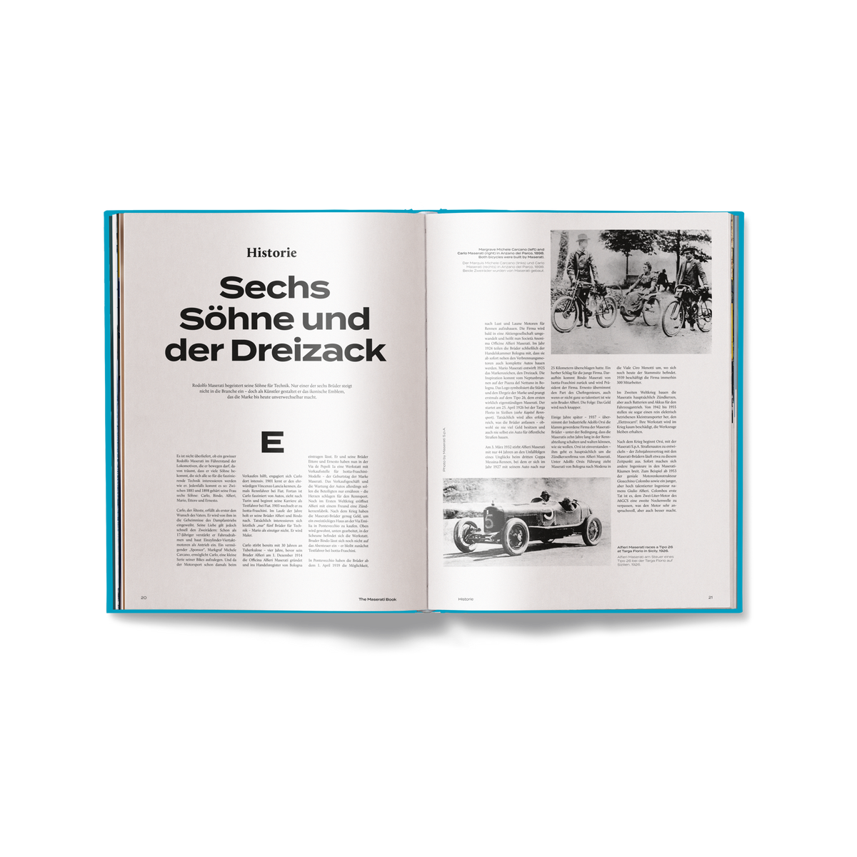 The Maserati Book - Resonant- Coffee Table Book