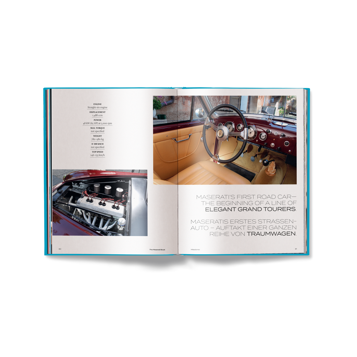 The Maserati Book - Resonant- Coffee Table Book