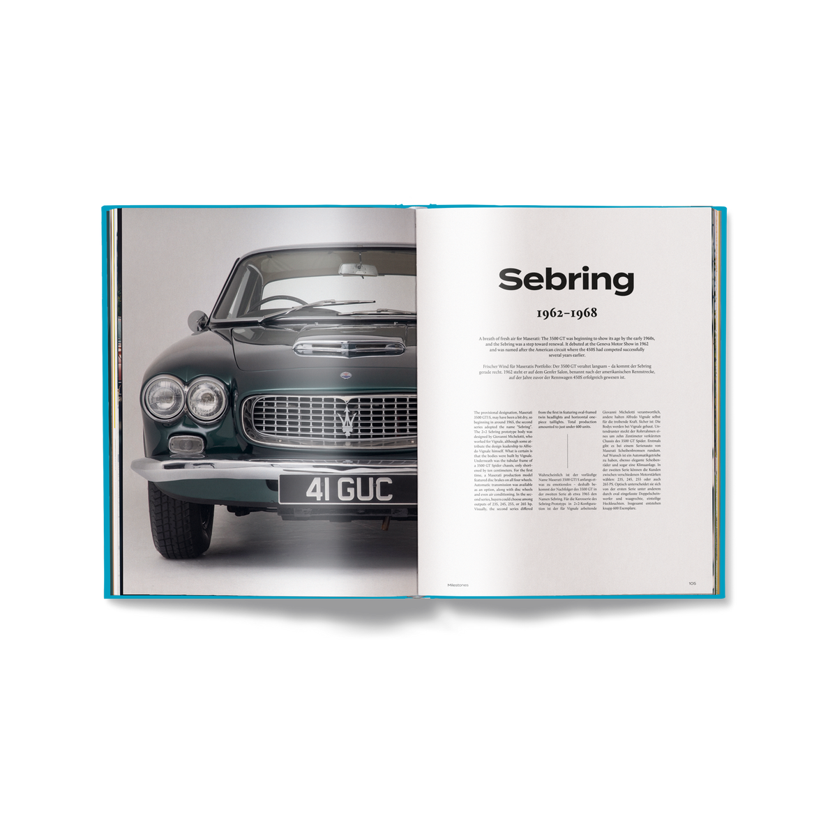 The Maserati Book - Resonant- Coffee Table Book