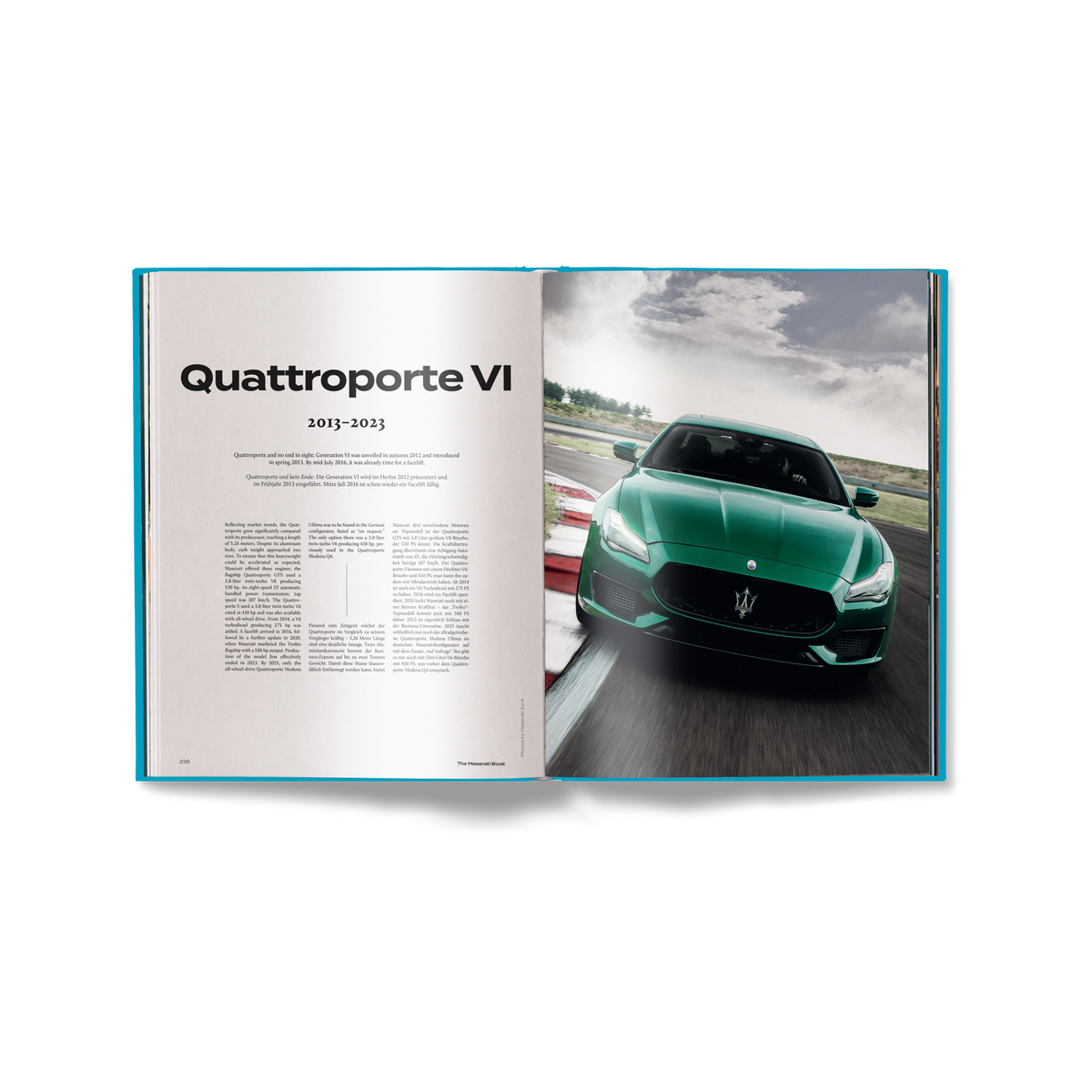 The Maserati Book - Resonant- Coffee Table Book