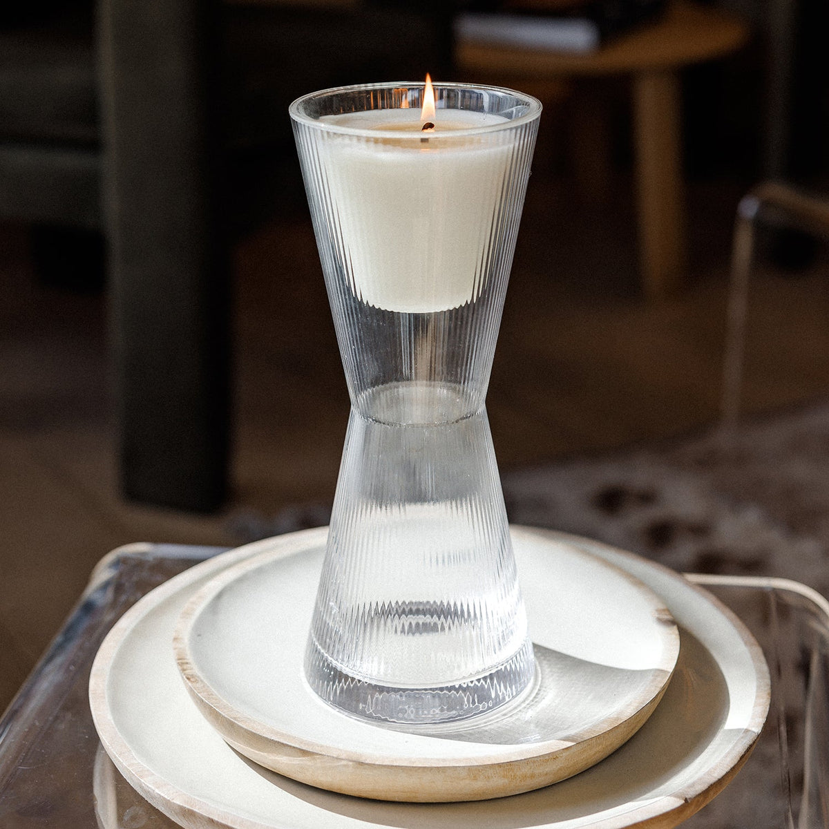 AIZ Candle - Cedar & Black Cherry - Resonant- Oaziz Candles