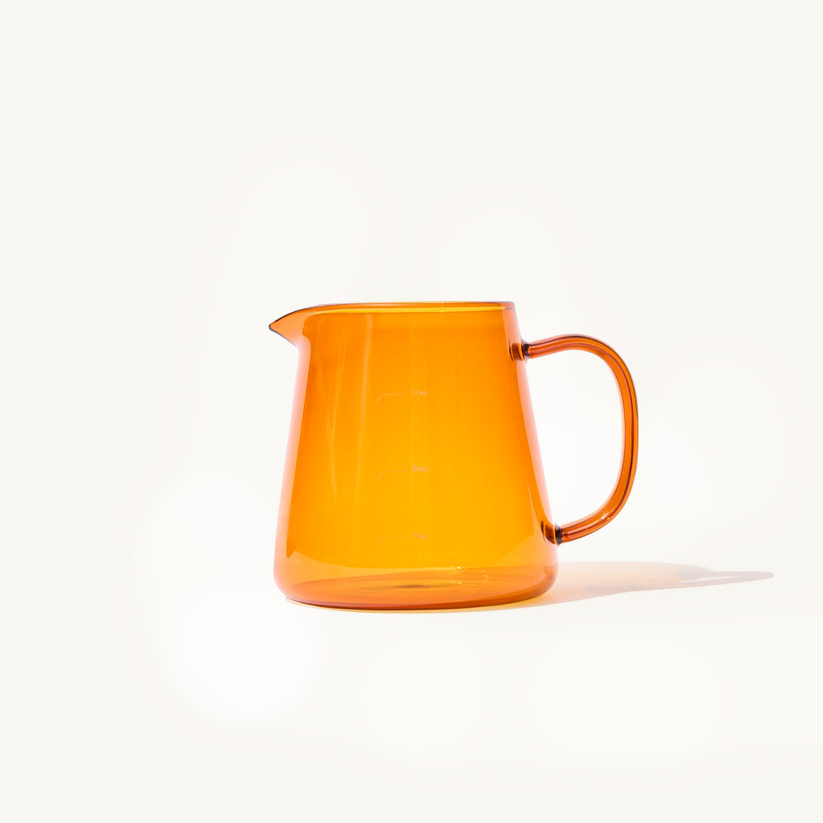 Glass Pitcher - Resonant- Teaspressa - Amber