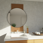 SOL Mirror - Resonant - 32" Mirror x 45" Tall / Natural Wood