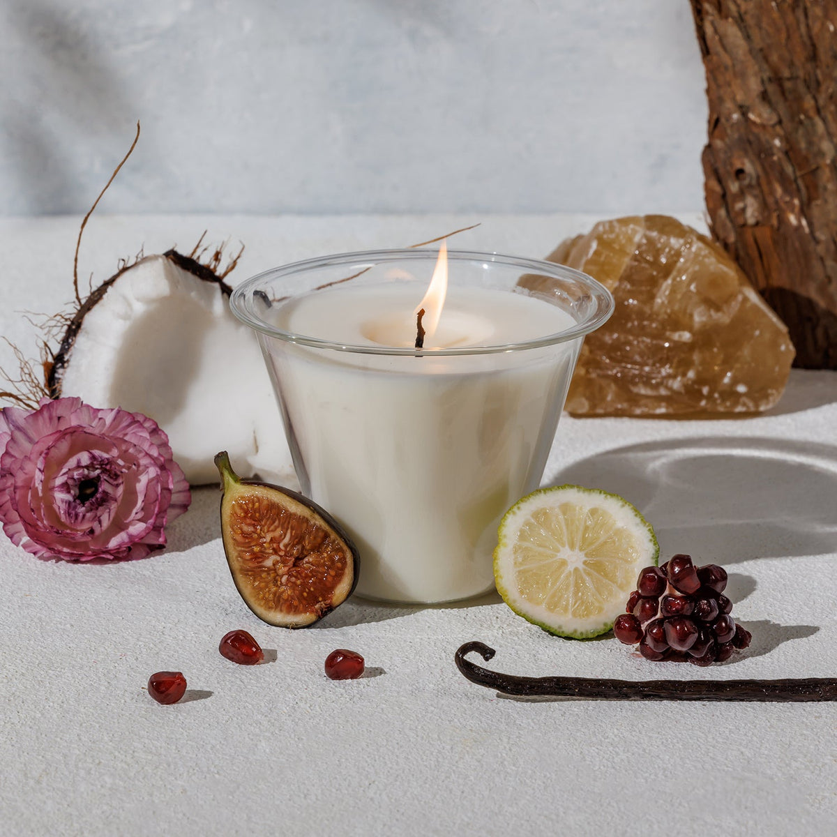 ZAI Candle - Fig & Flowers - Resonant- Oaziz Candles