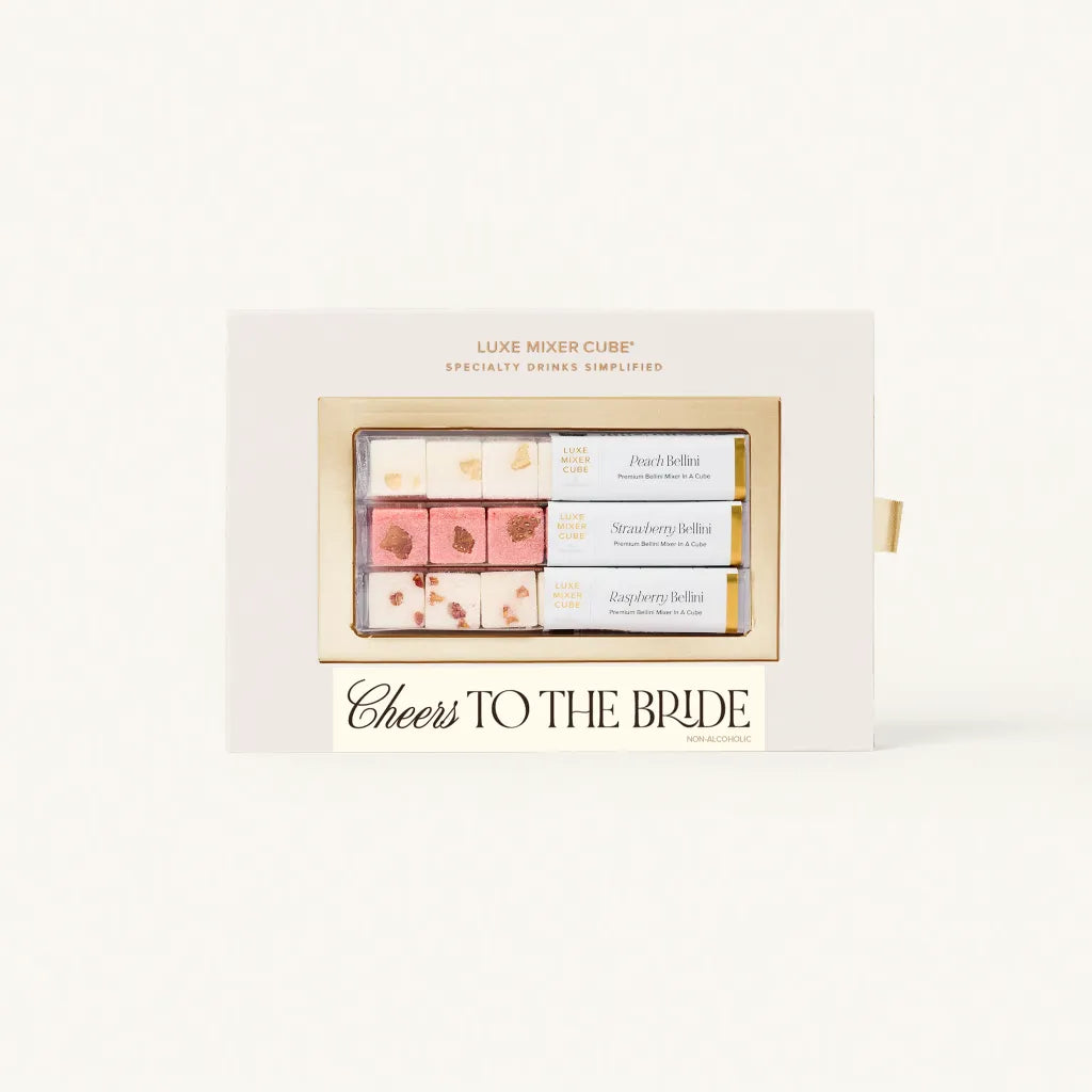 Cheers to the Bride | Champagne Toast Kit - Resonant- Teaspressa - Gold