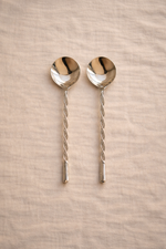 Ankara Twisted Salad Servers by MESO - Resonant- Meso