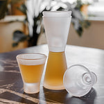 Decanter Drinkware Set - Resonant- Oaziz Candles - Frosted