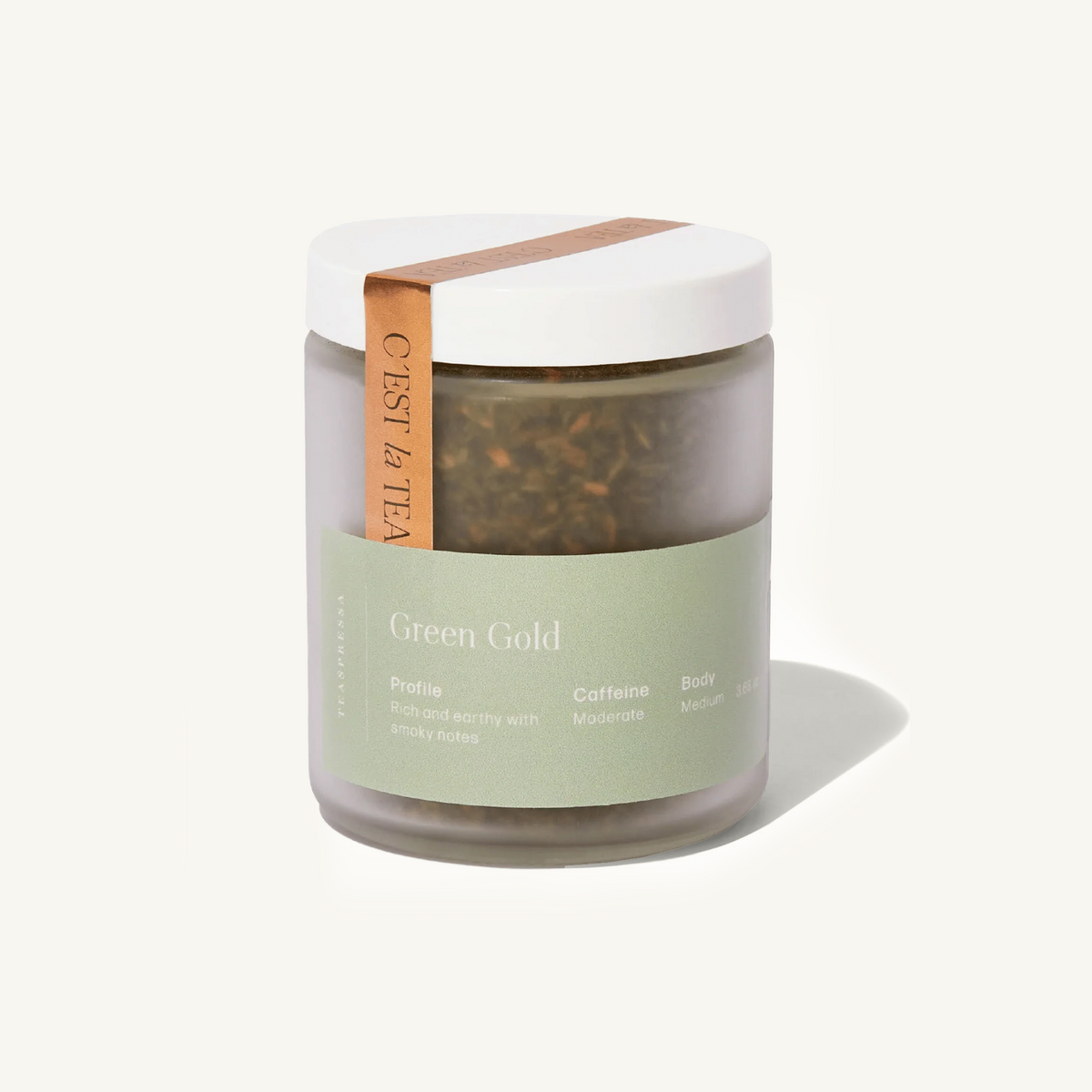 GREEN GOLD | TEA JAR - Resonant- Teaspressa