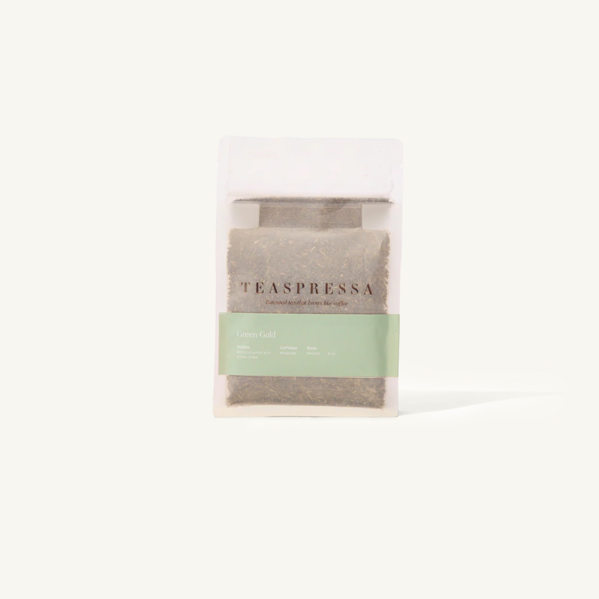 GREEN GOLD | TEA POUCH - Resonant- Teaspressa