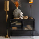 Barrel Antique Gold Lamps - Resonant