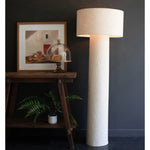Boucle Fabric Floor Lamps - Resonant