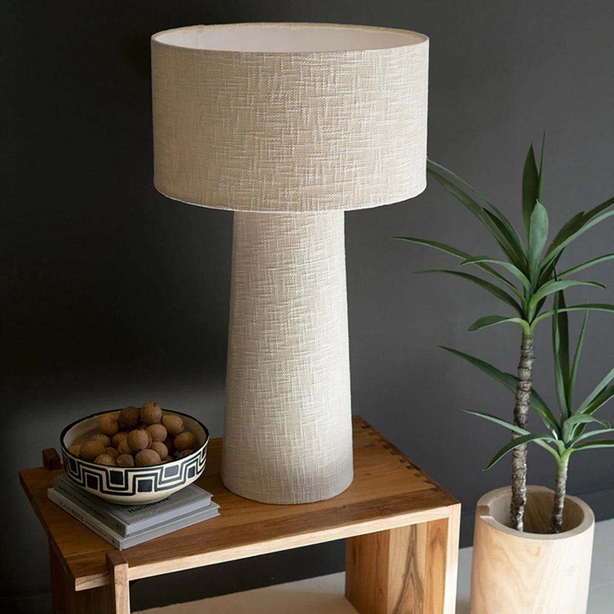 Boucle Fabric Floor Lamps - Resonant
