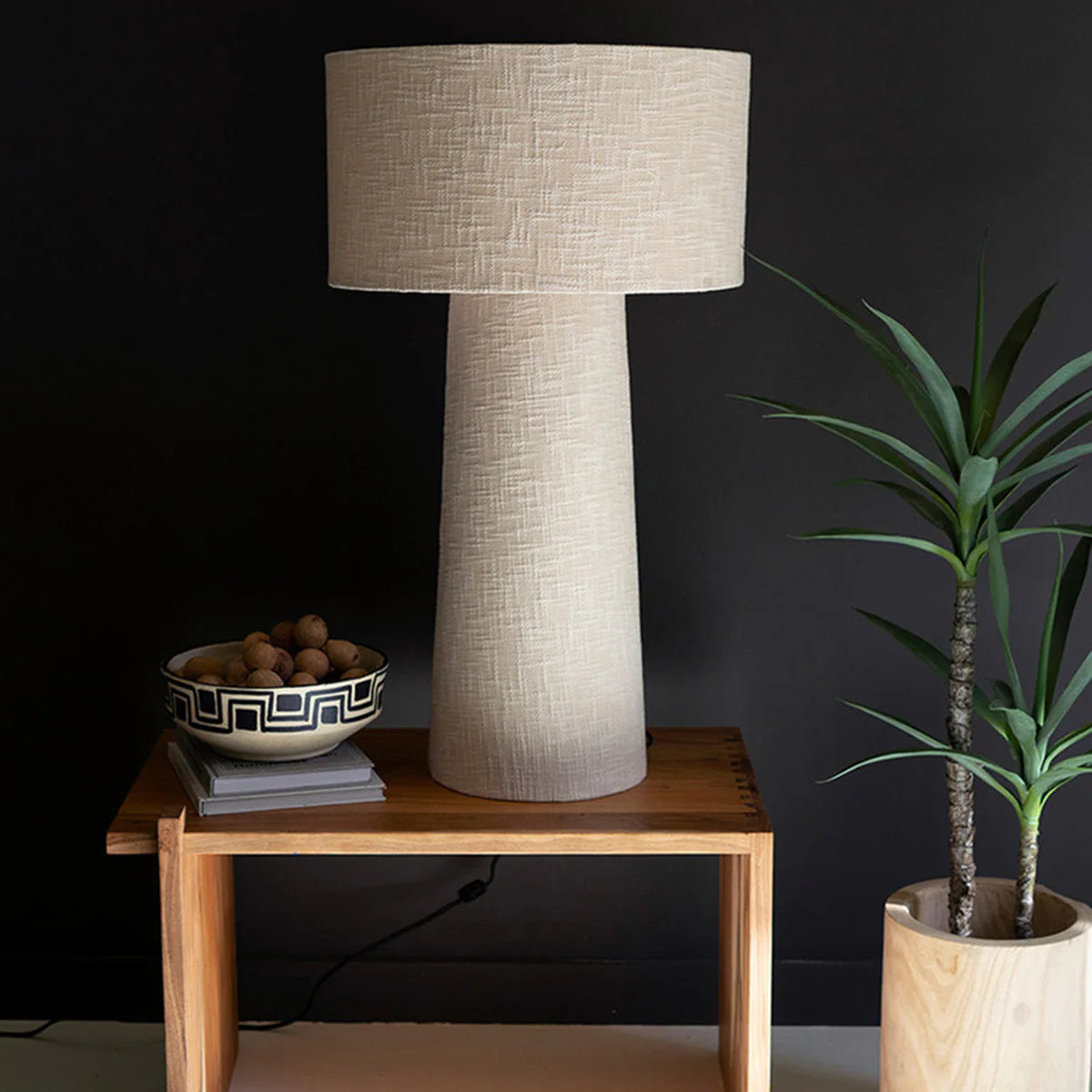 Boucle Fabric Floor Lamps - Resonant
