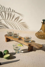 Recycled Glass Tequila Flight Set - Resonant
