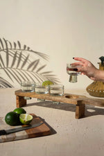 Recycled Glass Tequila Flight Set - Resonant