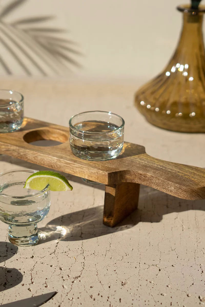 Recycled Glass Tequila Flight Set - Resonant