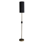Fluted Black & Antique Gold Lamps - Resonant