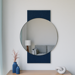 SOL Mirror - Resonant - 32" Mirror x 45" Tall / Navy Blue