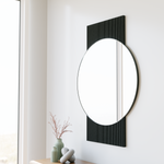 SOL Mirror - Resonant - 32" Mirror x 45" Tall / Midnight Black