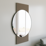 SOL Mirror - Resonant - 32" Mirror x 45" Tall / Muted White