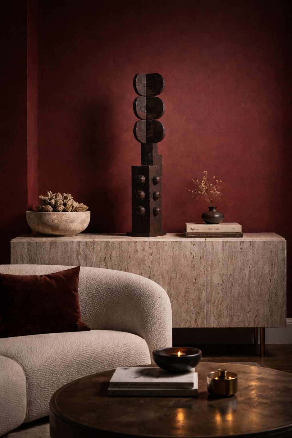 Jamas Wood Sculpture by Diego Olivero Studio - Resonant