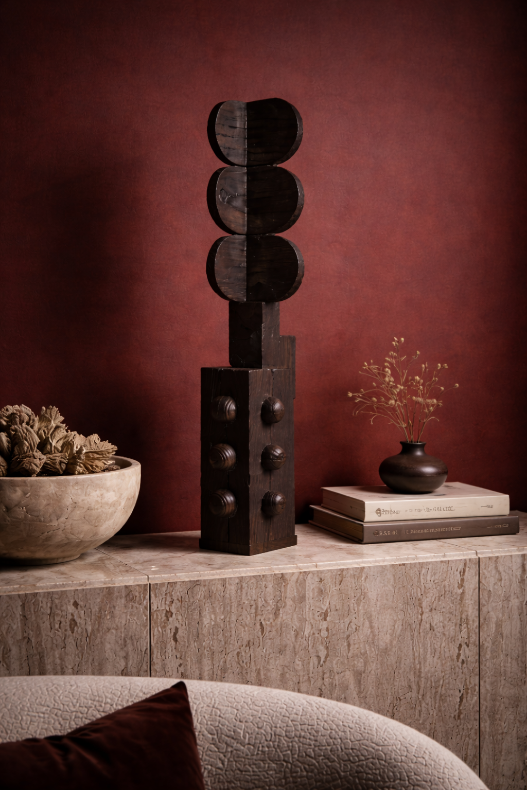 Jamas Wood Sculpture by Diego Olivero Studio - Resonant