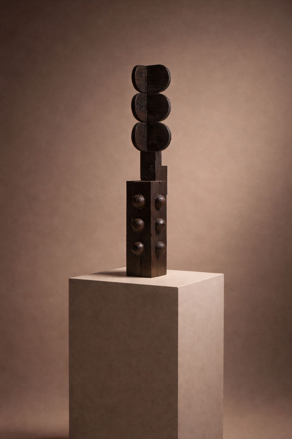 Jamas Wood Sculpture by Diego Olivero Studio - Resonant