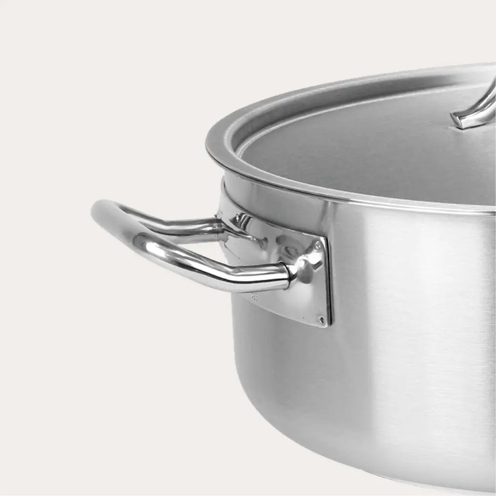 Cristel Cookware Large Stockpots with lids - 3 Sizes - Resonant