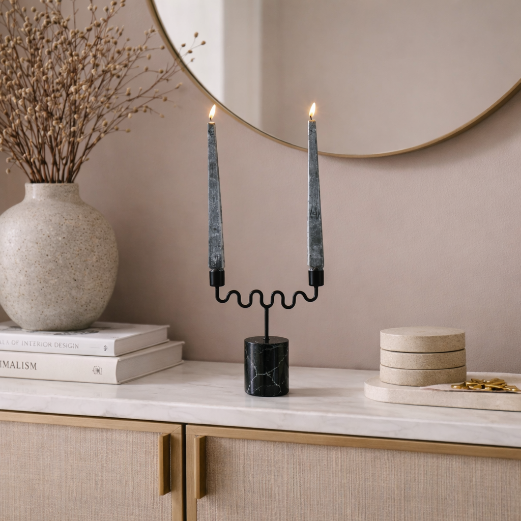Lila Candle Holder by MESO - Resonant