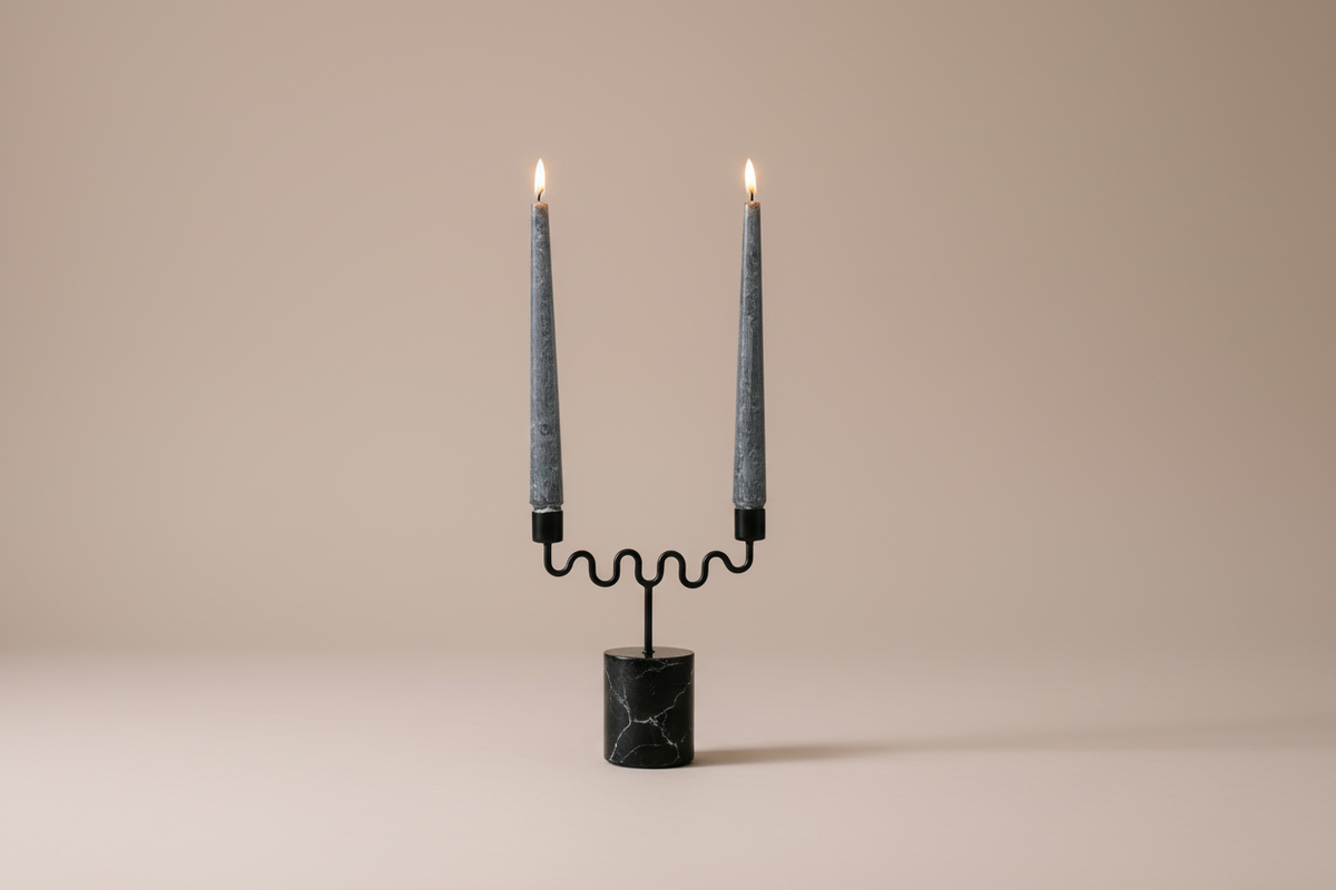 Lila Candle Holder by MESO - Resonant